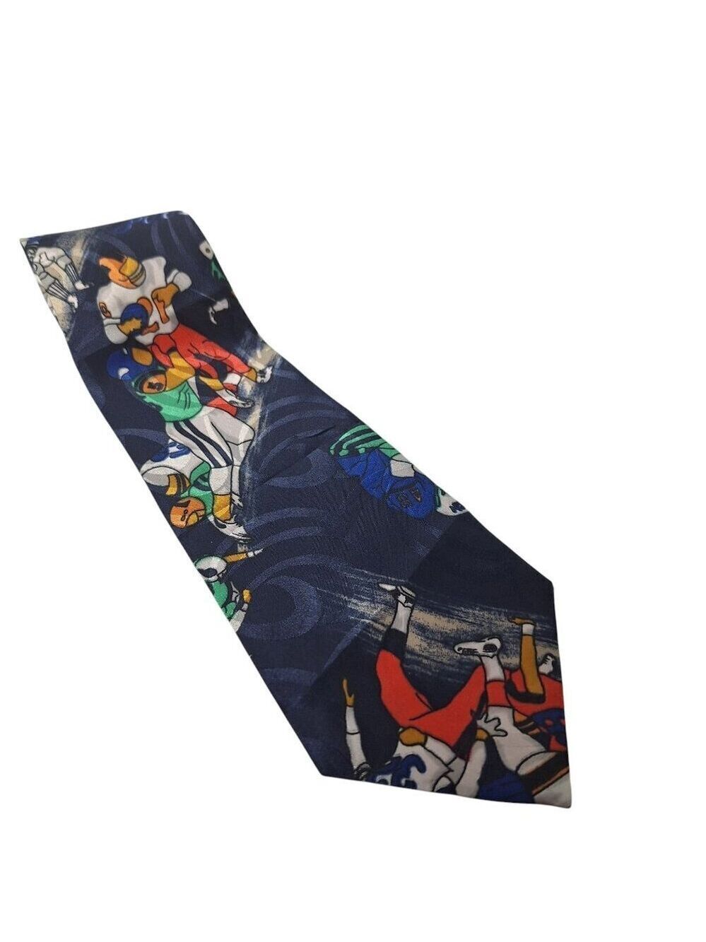 Florence Football Player Necktie Polyester